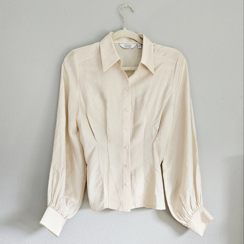 Elegant Cream Blouse